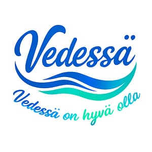 Vedessä logo